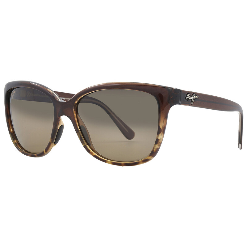 Maui Jim Starfish HCL Bronze Cat Eye Sunglasses HS744-01T 56