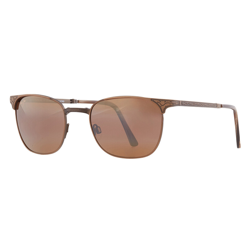 Maui Jim Stillwater HCL Bronze Folding Unisex Sunglasses H706-16C