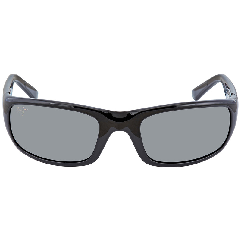 Maui Jim Stingray Polarized Grey/Mirror Wrap Men display picture 1