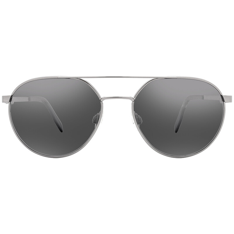 Maui Jim Waterfront Dual Mirror Silver to Black Round Unisex
