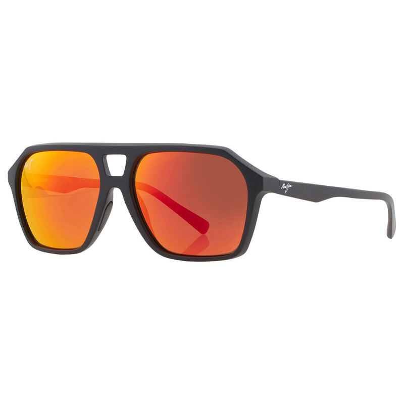 Maui Jim Wedges Hawaii Lava Navigator Men's Sunglasses RM880-02A