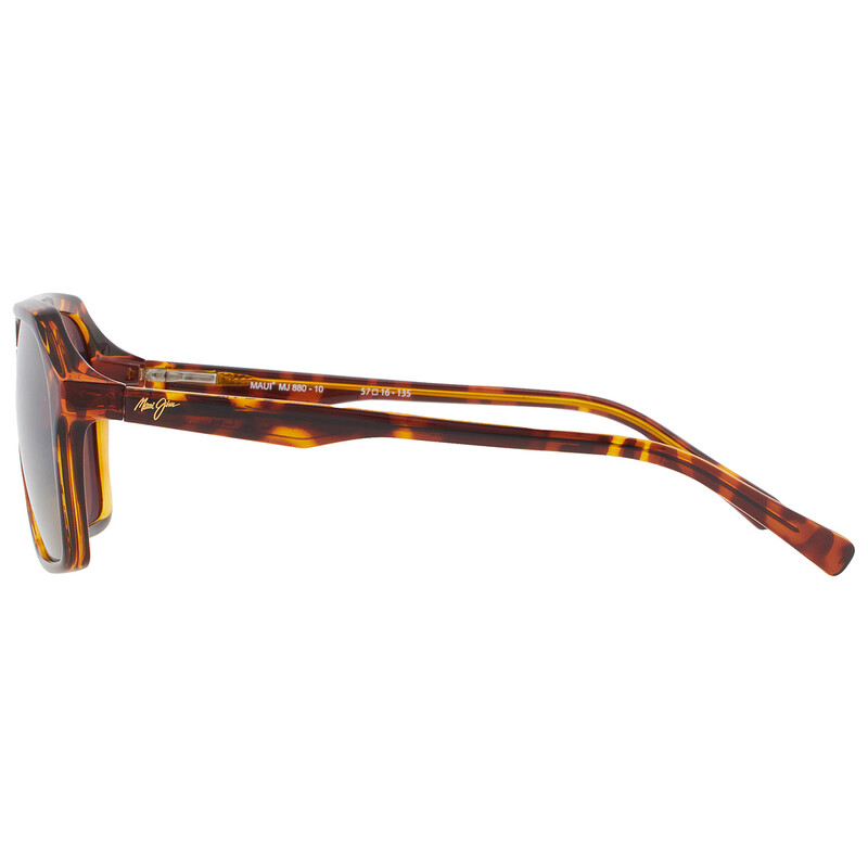 Maui Jim Wedges HCL Bronze Navigator Men's Sunglasses H880-10 57