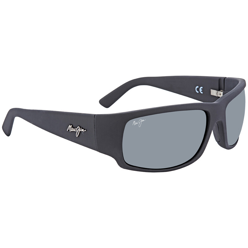 Maui Jim World Cup Nuetral Grey Wrap Men's Sunglasses 266-02MR 64