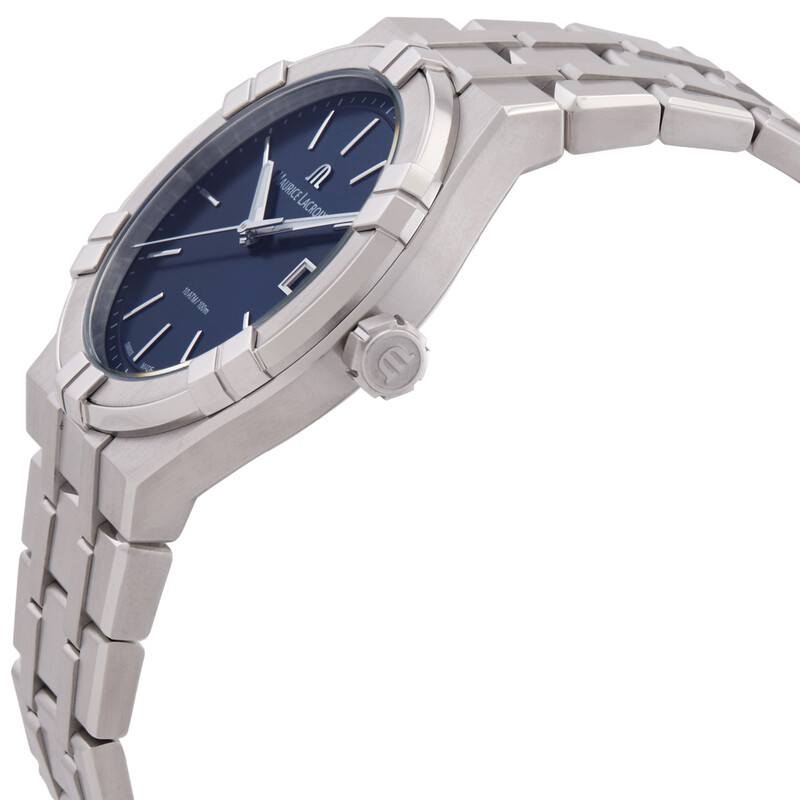 Maurice Lacroix Aikon Quartz Blue Dial Men's Watch AI1108-SS002