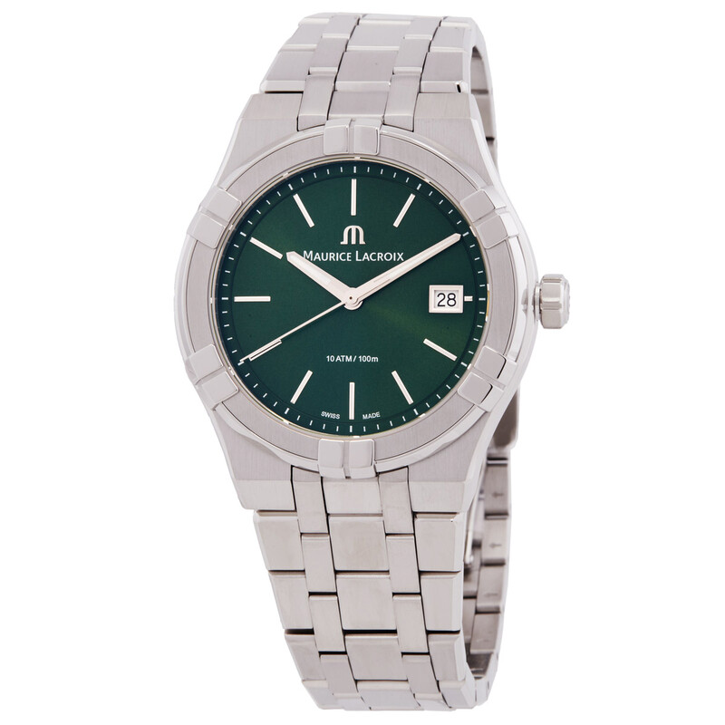 Maurice Lacroix Aikon Quartz Green Dial Men's Watch AI1108-SS002