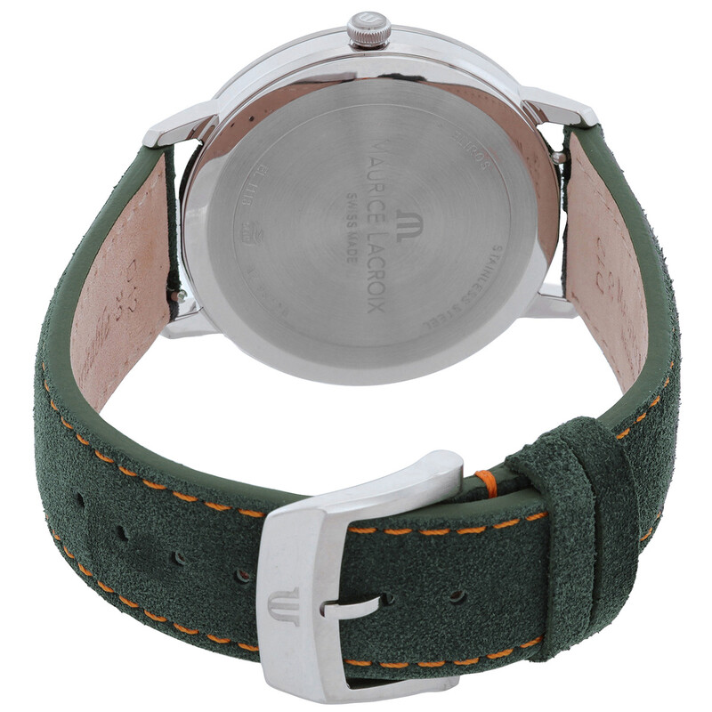 Maurice Lacroix Eliros Quartz Green Dial Unisex Watch EL1118-SS001