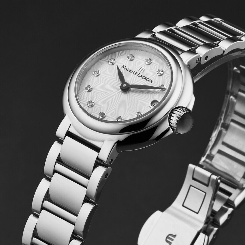 Maurice Lacroix Fiaba Quartz Diamond Silver Dial Ladies Watch