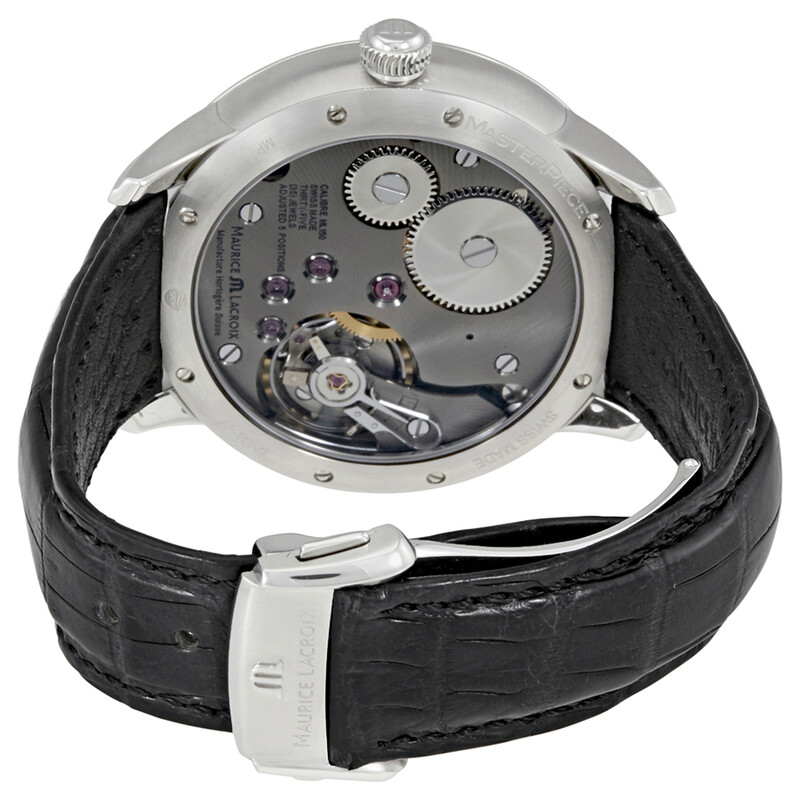 Maurice Lacroix MasterPiece Black Dial Men's Watch MP7268-SS001