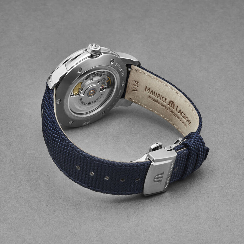 Maurice Lacroix Pontos Automatic Blue Dial Men's Watch PT6358