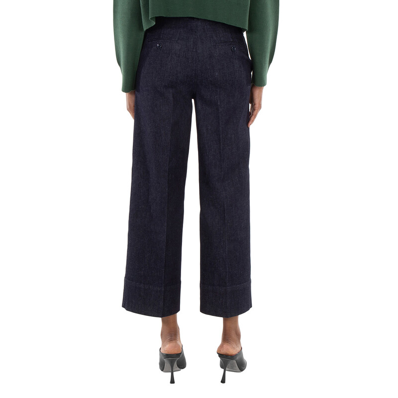 Max Mara Dahlia Flared Denim Trousers, Brand Size 46 ( US Size 12 