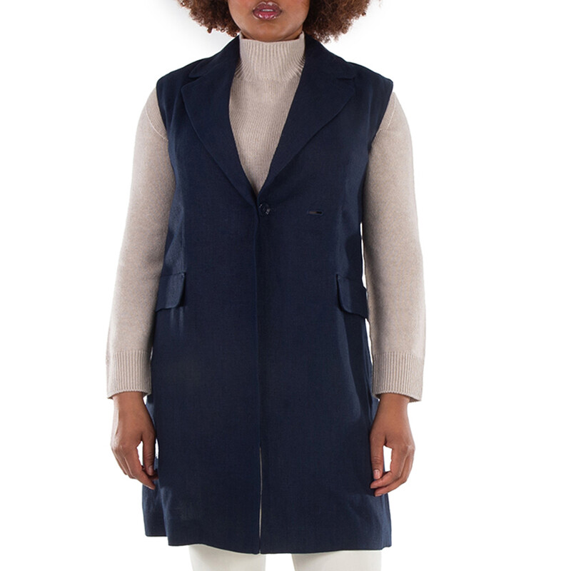 エスマックスマーラ TIMELESS VEST ロングベスト AM3272B1 Max Mara（マックスマーラ） MAX MARA MM ジレ BADESSE バデッセ