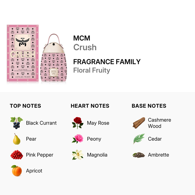 MCM Ladies Crush EDP Spray 2.5 oz Fragrances 0 85715151353