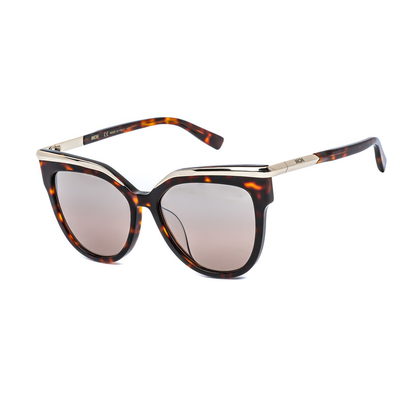 MCM Ladies Tortoise Oval Sunglasses MCM637SK21556  display picture 3