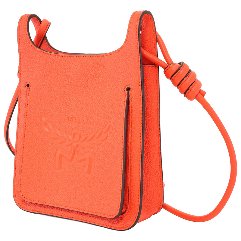 MCM 赤ポーチ Medium Crossbody Pouch in Visetos Original Red | MCM ®CN