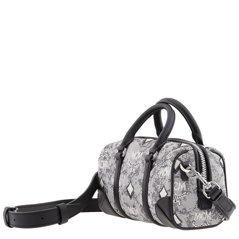 MCM Vintage Jacquard Monogram Boston Bag MWBBATQ02EG 8809735036566