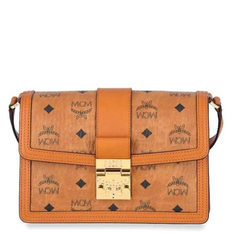 MCM ボディバッグ 19220 ブラウン MCM（エムシーエム）の「〈クラシック〉N/S クロスボディバッグ
