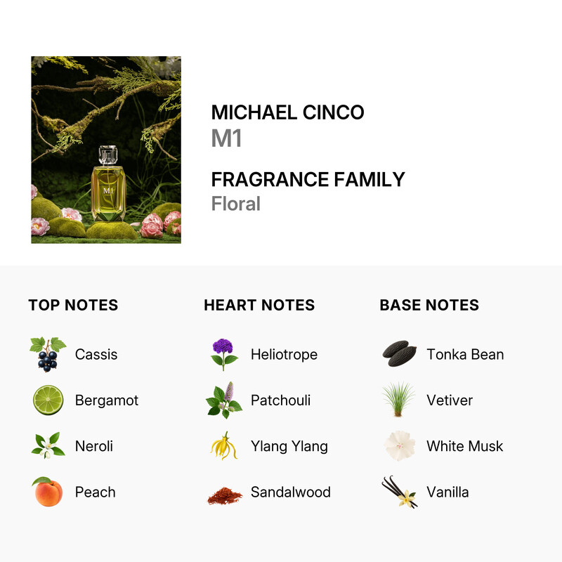 Michael Cinco Ladies M1 EDP Spray 3.4 oz Fragrances 3770032647135
