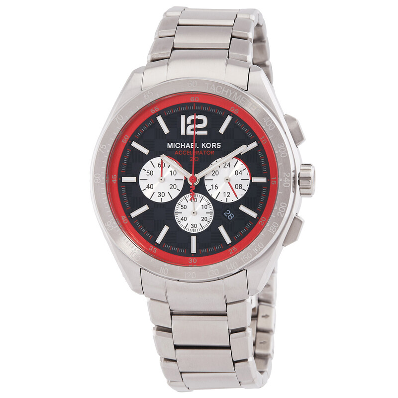 Michael Kors Accelerator 2.0 Chronograph Quartz Black Dial Men's