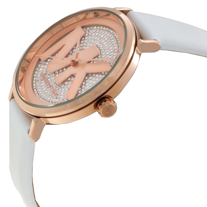 MICHAEL KORS ADDYSON メタリックレザー ウォッチ MICHAEL KORS - MICHAEL KORS ADDYSON メタリックレザー ウォッチの