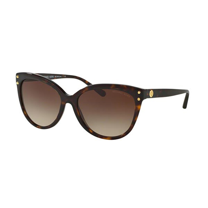 Michael Kors Brown Gradient Cat-Eye Sunglasses Amazon.com: Michael Kors Jan MK2045 55mm Dark Tortoise  main image 4