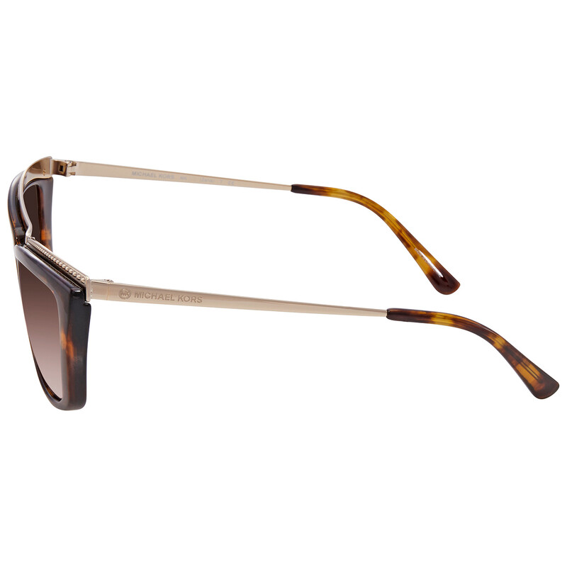 Michael Kors Brown Gradient Cat Eye Sunglasses 0MK1064  display picture 2