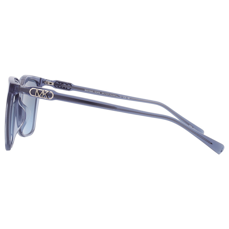 Michael Kors Canberra Blue Gradient Square Ladies Sunglasses MK2197F ...
