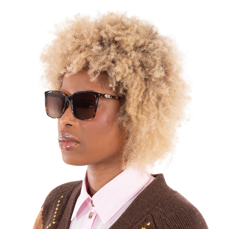 Michael Kors Canberra Brown Gradient Square Ladies Sunglasses MK2197F ...