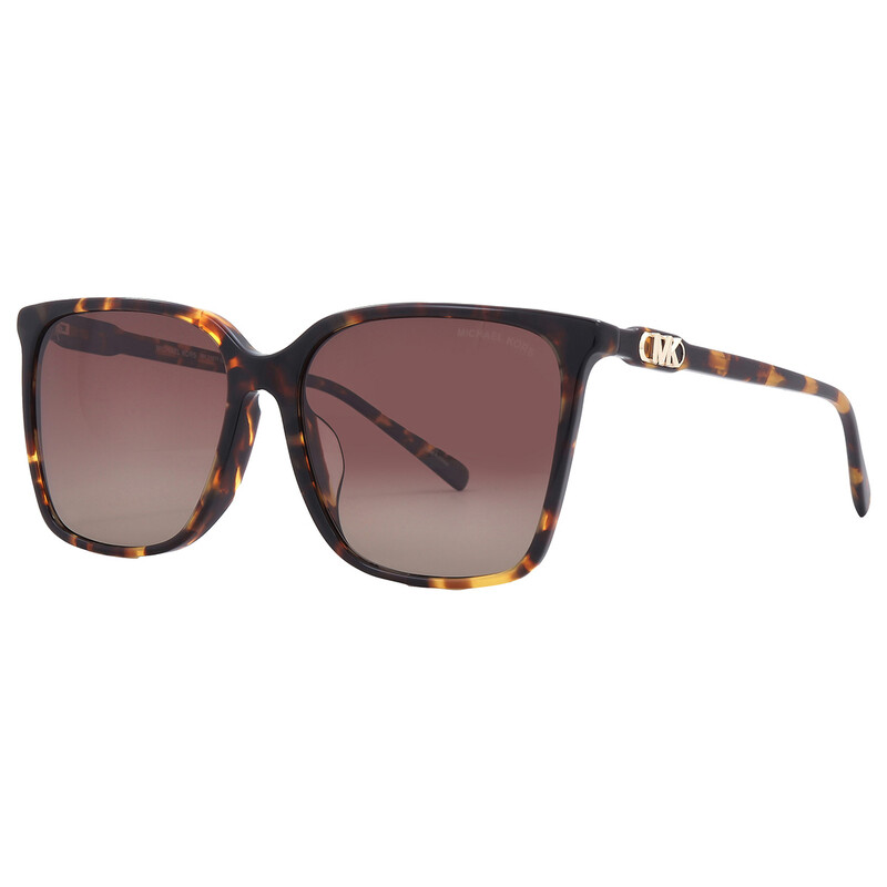 Michael Kors Canberra Brown Gradient Square Ladies Sunglasses MK2197F ...