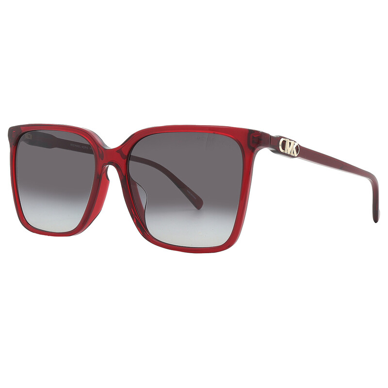Michael Kors Canberra Grey Gradient Square Ladies Sunglasses MK2197F ...