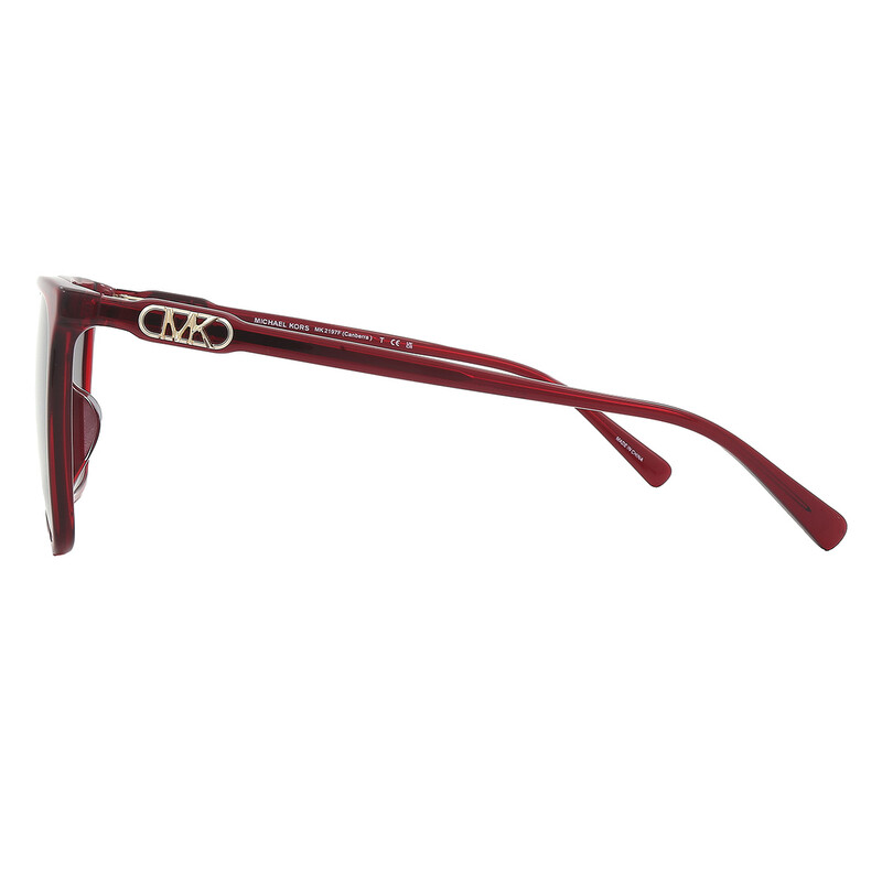 Michael Kors Canberra Grey Gradient Square Ladies Sunglasses MK2197F ...
