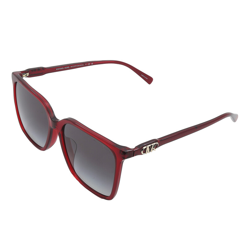 Michael Kors Canberra Grey Gradient Square Ladies Sunglasses MK2197F ...