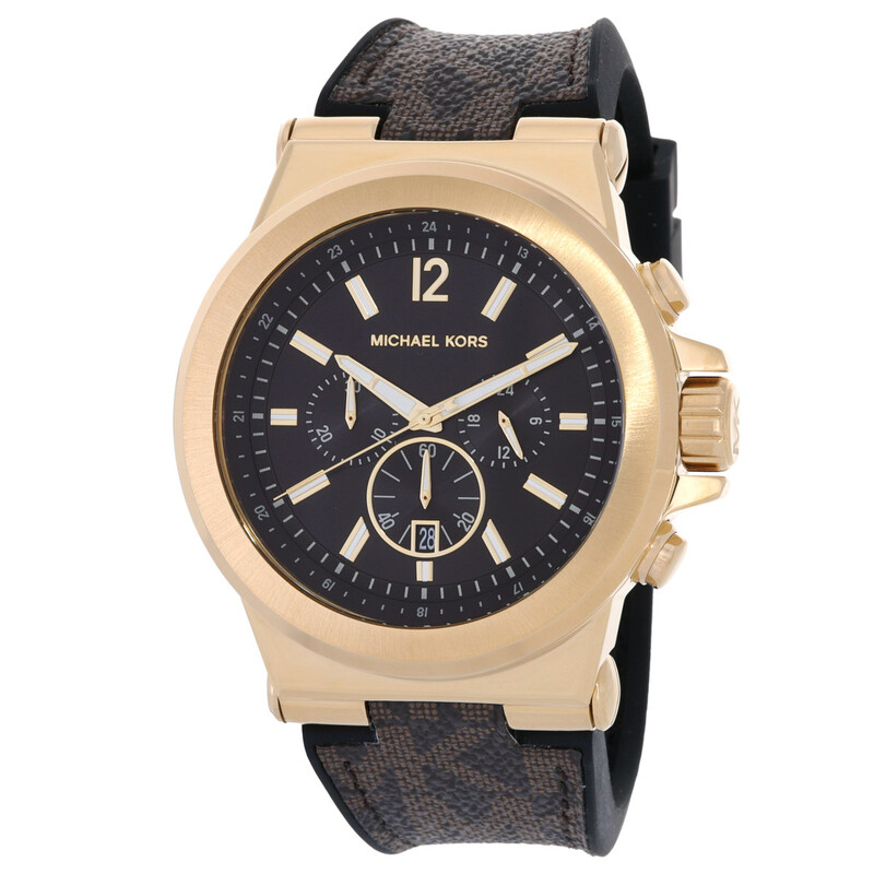 Michael Kors Dylan Chronograph Quartz Black Dial Men's Watch