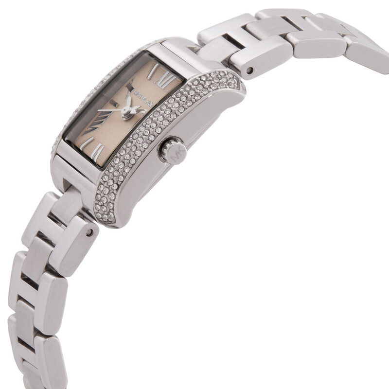 Michael Kors Silver Bracelet Watch with Pink Dial and Crystal Bezel Michael Kors Lexington MK4996 Watch • EAN: 4064092373363  main image 3