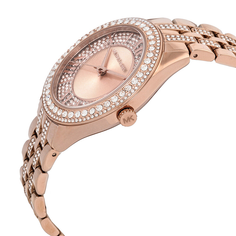 Michael Kors Harlowe Pave Quartz Crystal Ladies Watch MK4710  display picture 1