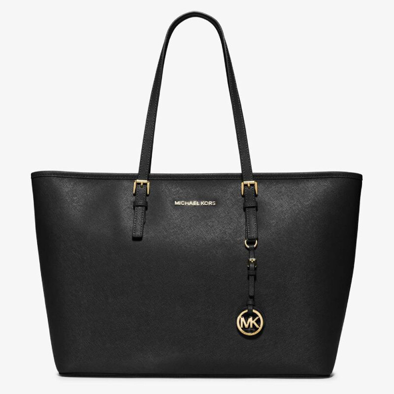 jet set medium travel tote bag Michael Kors XS Carry All Womens (Brown Gold) The elegant brown color enhances its versatility Set Travel Medium Michael Kors