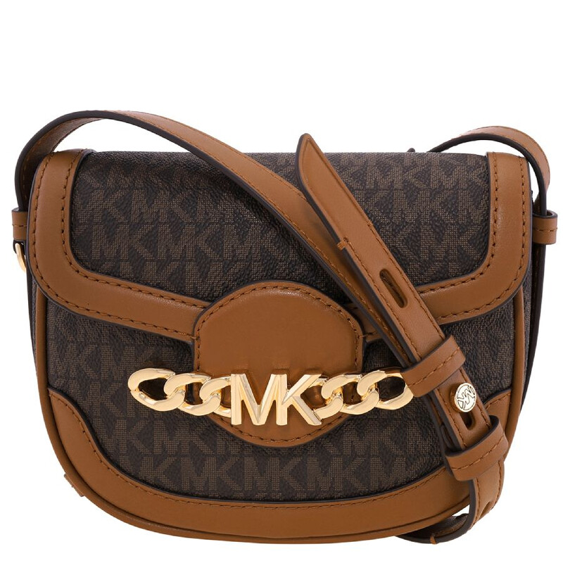 Michael Kors Ladies Hally Extra-Small Embellished Logo Crossbody