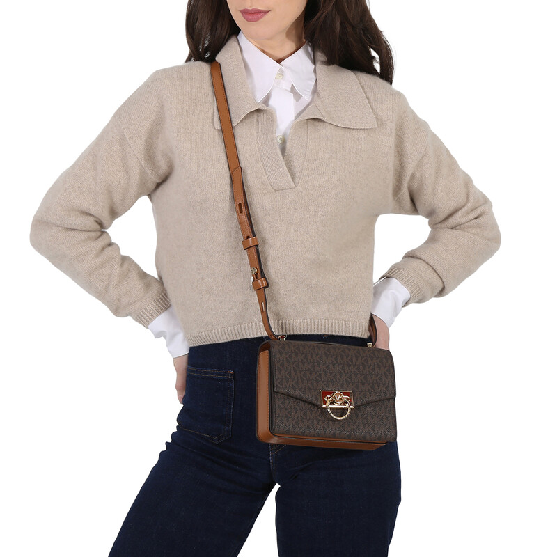 Michael Kors Ladies Hendrix Extra-small Logo Convertible Crossbody
