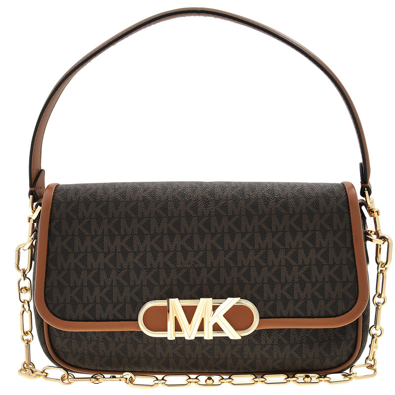Michael Kors Ladies Monogram-Pattern Logo-Plaque Bag 30F2G7PC6B252
