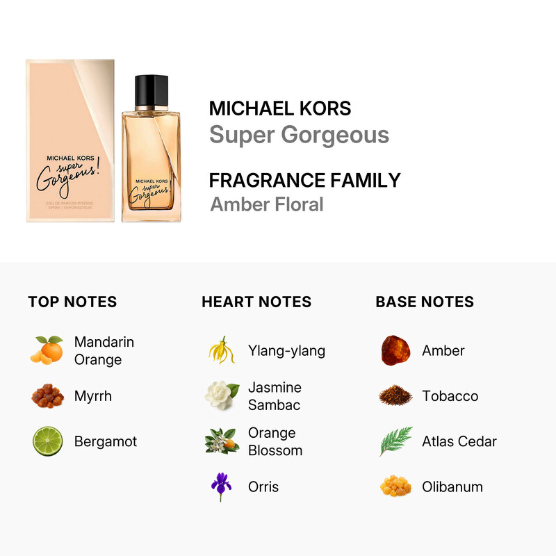 Michael Kors Ladies Super Gorgeous EDP Spray 3.4 oz Fragrances 0