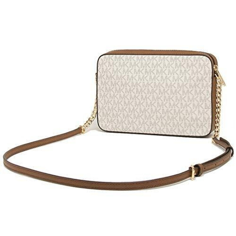 abcdefg382189 Michael Kors Large Signature Logo Jet Set Crossbody Bag 35F8GTTC3B