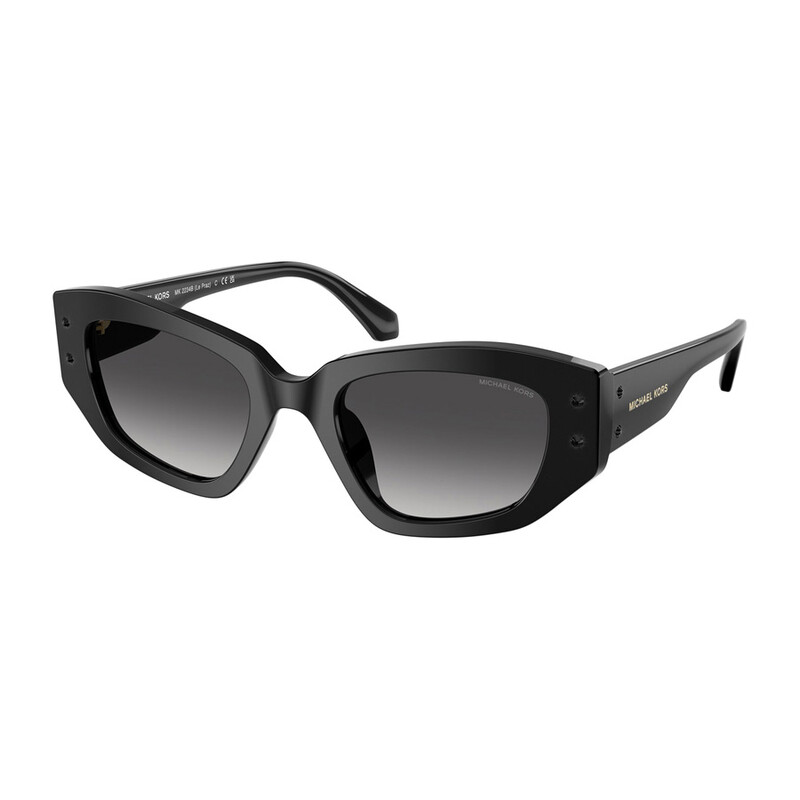 y414185　レディース　BLK M Michael Kors Le Praz Dark Gray Gradient Cat Eye Ladies Sunglasses