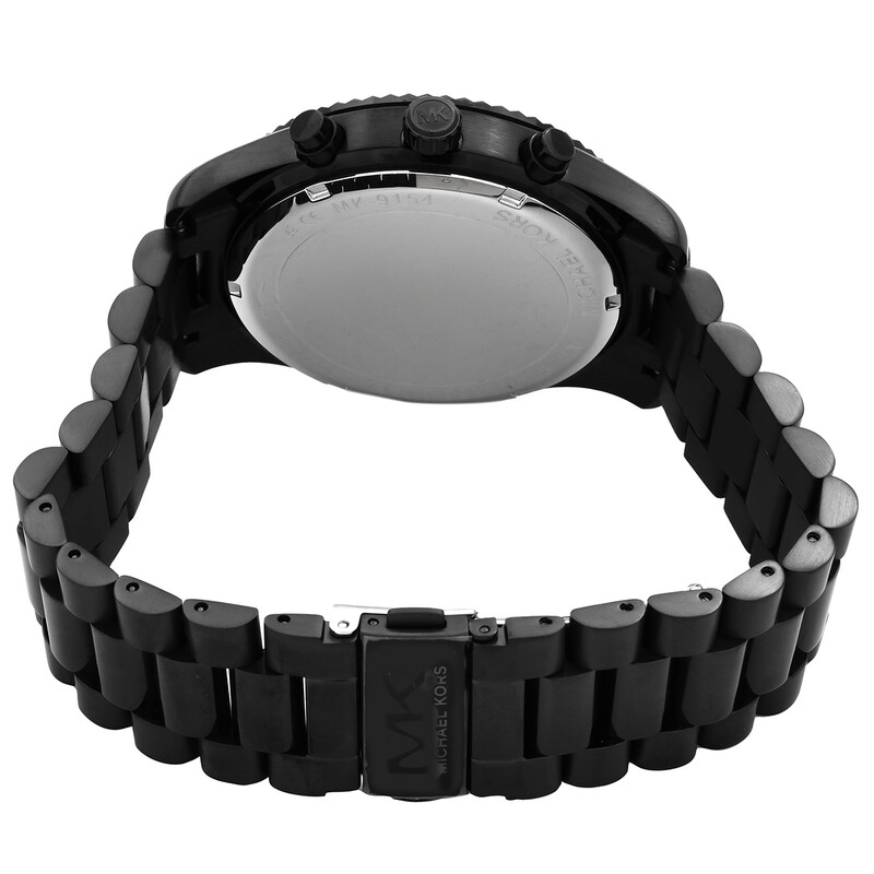 Michael Kors Lexington Chronograph Quartz Black Dial Watch MK9154