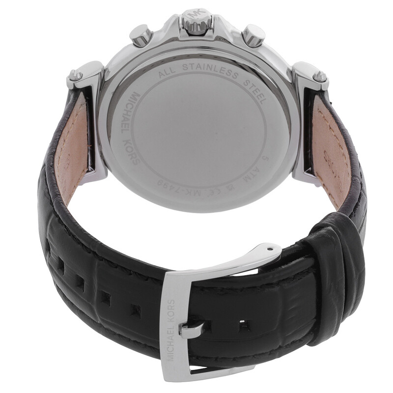 Michael Kors Maren Chronograph Quartz Black Dial Ladies Watch