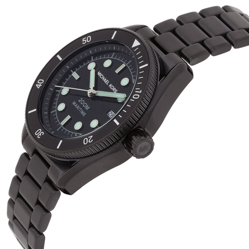 Michael Kors Maritime Quartz Black Dial Men's Watch MK9181