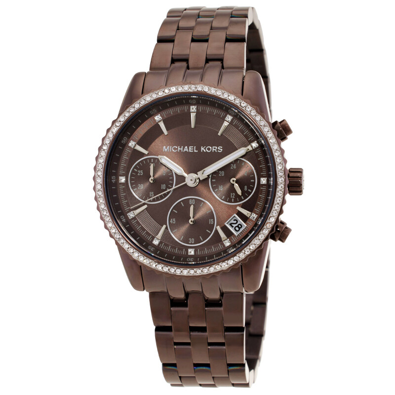 knee length dresses for ladies Michael Kors Women's MK5544 Runway Silver Dial Watch