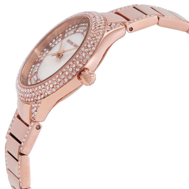 Michael Kors Mini Sylvia Pave Quartz Crystal Watch MK4656  display picture 1