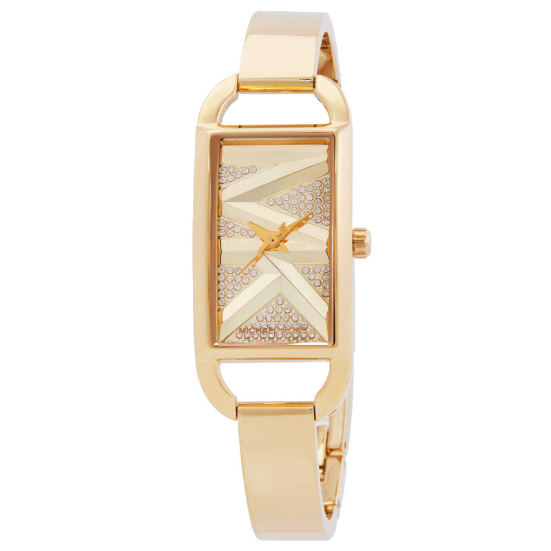 Michael Kors MK Empire Quartz Gold Dial Ladies Watch MK4840