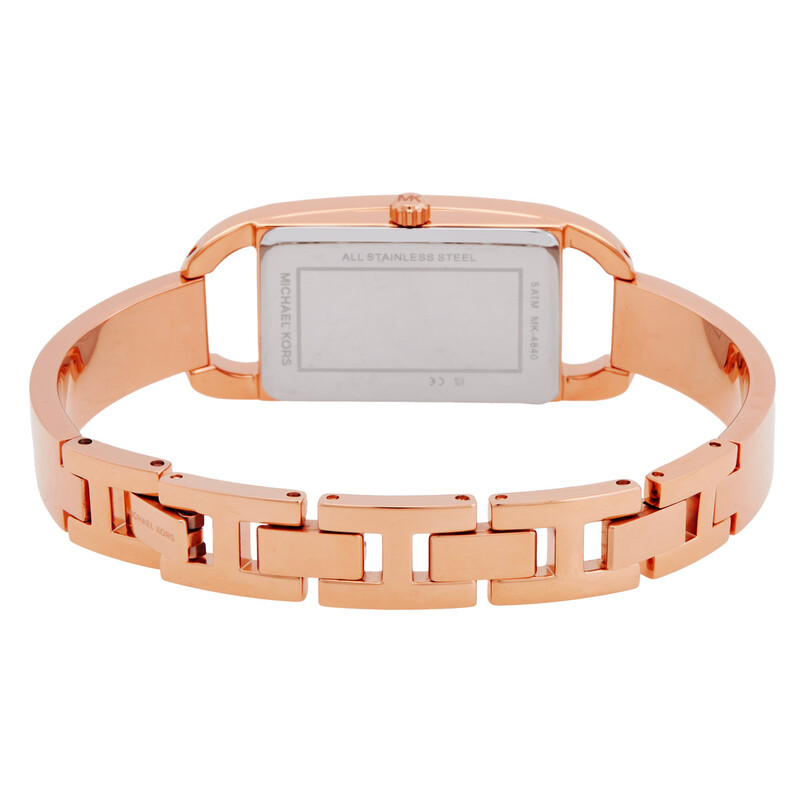 Michael Kors MK Empire Quartz Rose Gold Dial Ladies Watch MK4858