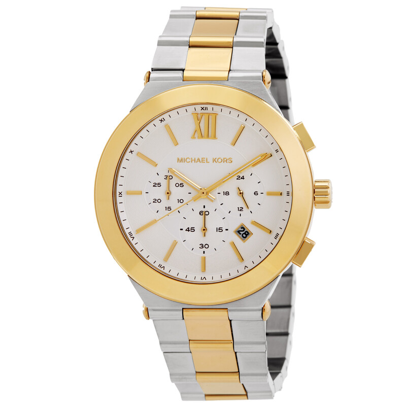 Michael Kors Oversized Billie Chronograph Quartz White Dial Men's