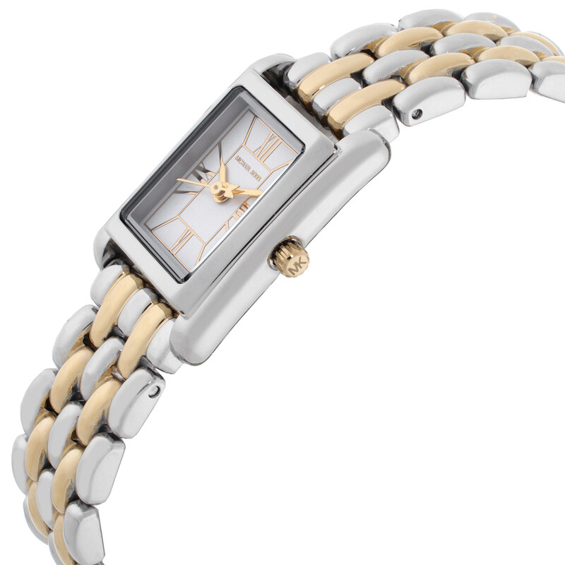 Michael Kors Petite Essex White Dial Two-Tone Ladies Watch  display picture 2